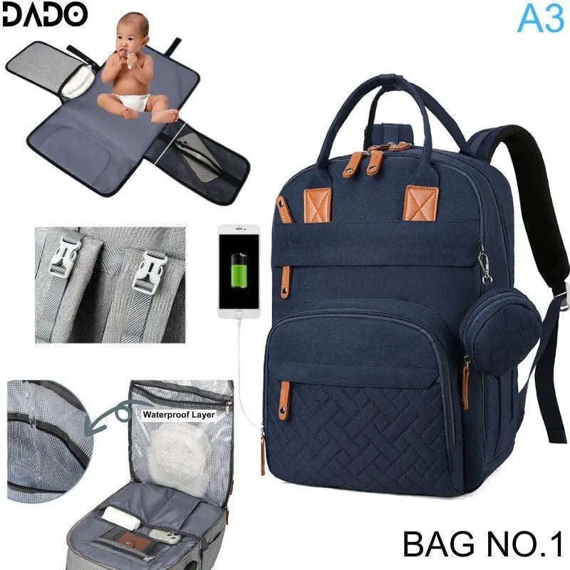 Sac à langer sac à dos