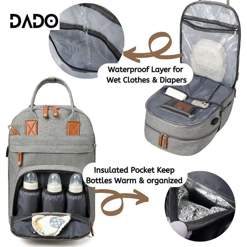 Sac à langer sac à dos