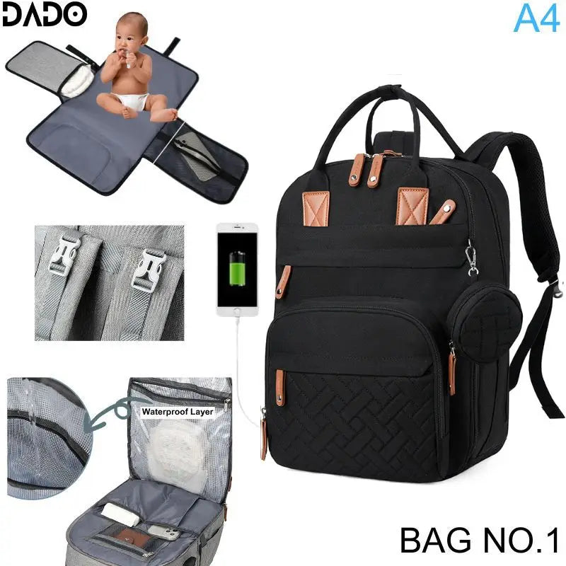 Sac à langer sac à dos