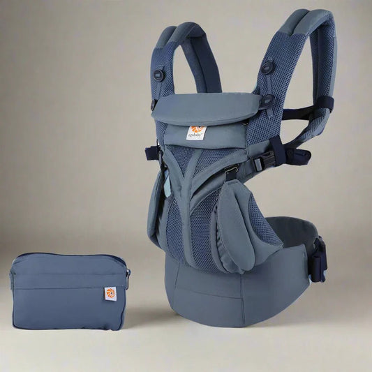 Porte Bébé - BreathBabyBag™ - Bleu Marine - Vie Bébé